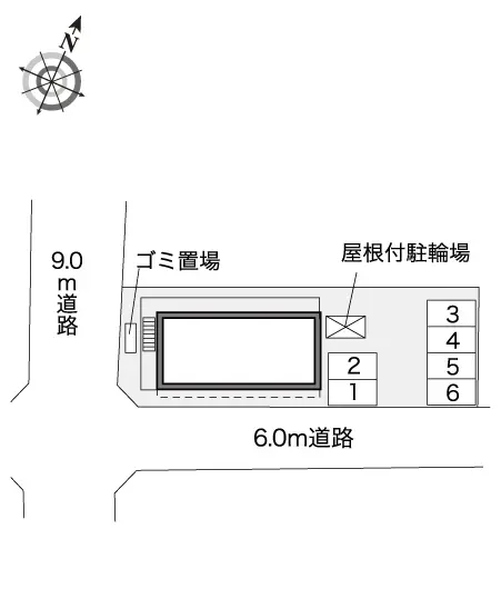 ★手数料０円★埼玉県桶川市上日出谷南　月極駐車場（LP）